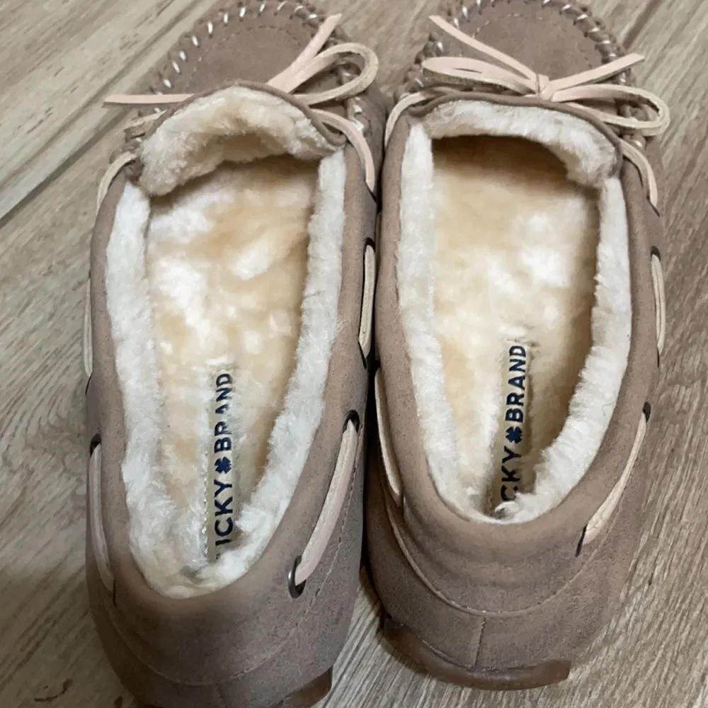 LUCKY BRAND | faux fur loafers